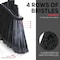 Kleen Handler Lobby Broom & Dustpan Combo with 38 in. Handle, Great for Home, Office & Outdoor Spaces, Black KHES-DPBK-12A-OMP - alternate 5
